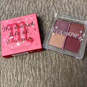 Colourpop The Secret Life of Scorpio eye shadow palette